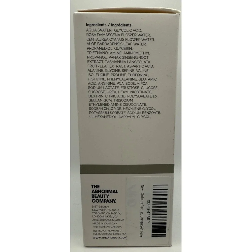 The Ordinary 240ml Glycolic Acid‎ 7% Toning Solution